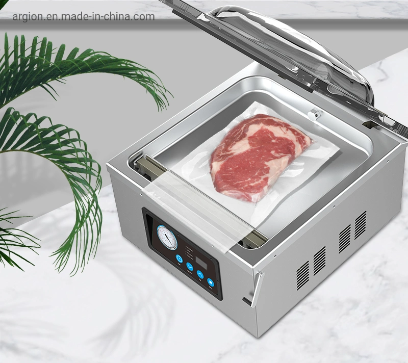 Kitchen Equipment 400mm Sealer Bar Automatic Food Chamber Vacuum Sealer with CE/RoHS