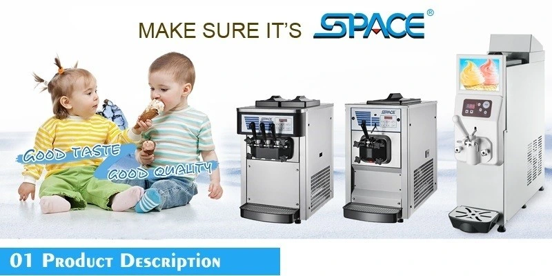 Space Two Bowls Slush Machine with Light CE Approved for Bar