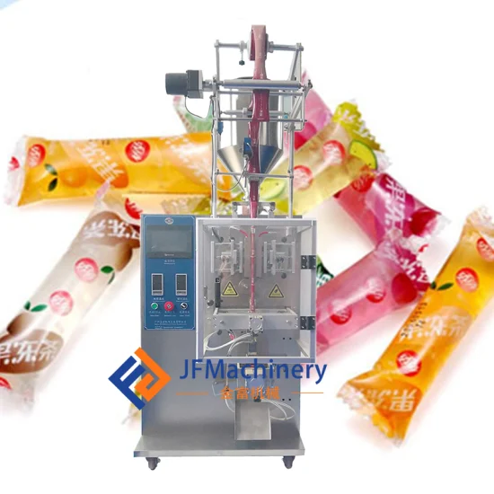 Machine à emballer automatique d'eau liquide de sucette glacée de jus de fruit de sac de bâton de Sachet vertical automatique