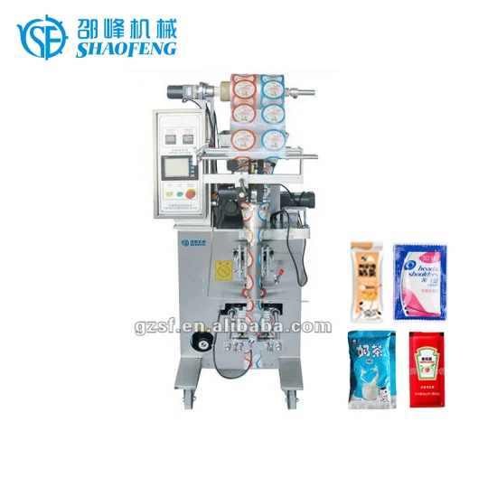 Machine d'emballage automatique de remplissage de sachets liquides, shampoing, Lotion au miel, désinfectant pour les mains, Machine d'emballage de sacs en forme de sachet