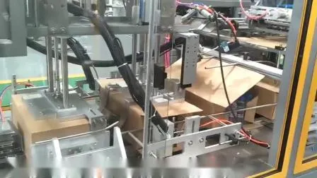 Machine à emballer de bouteilles de boîte de carton